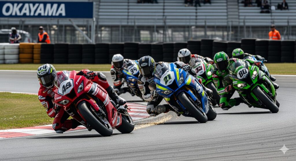 バイクレースOKAYAMAロードレース
