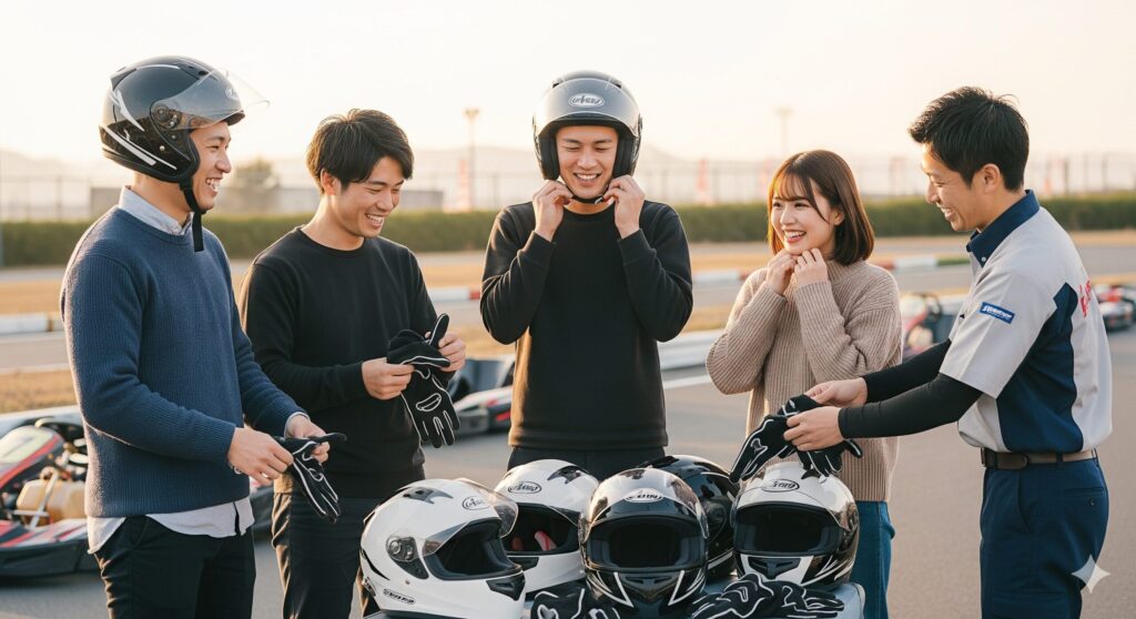 手ぶらで楽しめるレンタルカートの魅力